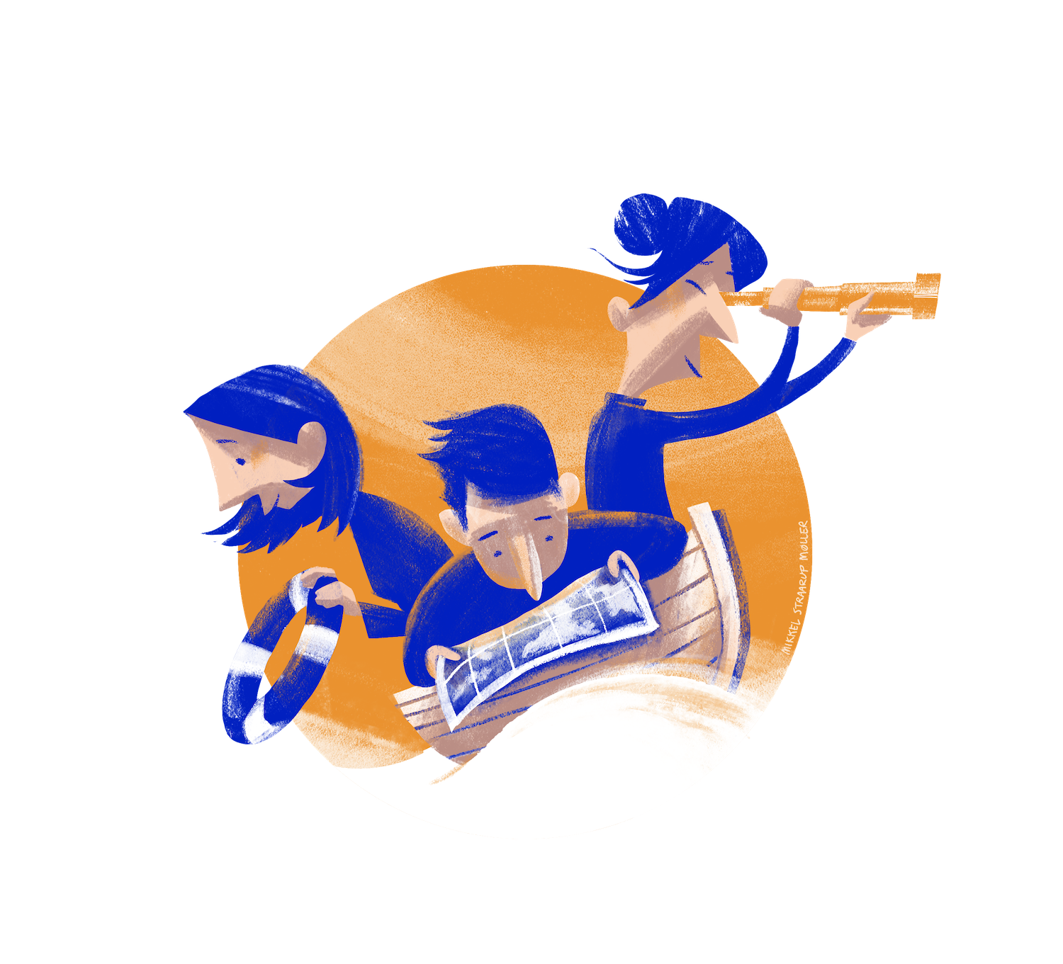 Tegnet af Mikkel Straarup